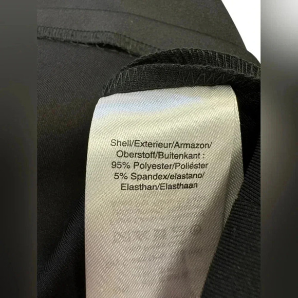 DKNY NWT Dress Fit & Flare Sleeveless Zipper Black Midi Size 8 - Picture 12 of 12